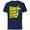 Navy, variant on Disney and Pixar’s Inside Out Joy Dad of the Birthday Girl - Short Sleeve Cotton T-Shirt for Adults - Customized-White