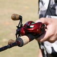 thumbnail image 4 of Sougayilang New Fishing Rod Reel Set 4 Piece Carbon Casting Rod and 9+1 BB Baitcasting Reel Fishing Combo, 4 of 6