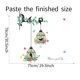 thumbnail image 3 of CaiYueKe Wall Stickers for Kids Room Decor Removable Peel and Stick Nursery Mural Decals Home Decor Wall Art Decorative Vinyl Wall Decals for Bedroom Living Room, 3 of 9