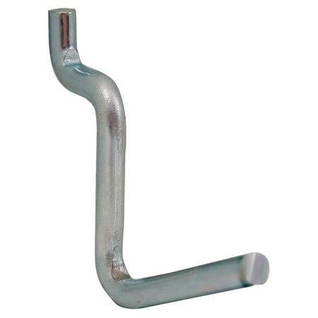 Crawford Peg Hook - Crawford 1.5 in. Locking Peg Hook - 6 Count