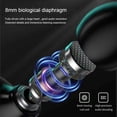 thumbnail image 5 of Bluetooth Headset – Wireless Bluetooth Earphones Semi Ear Colorful RGB Digital Metal Mecha Style Sliding Cover Cool Earphones, 5 of 9