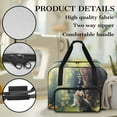 thumbnail image 5 of ZIATUBLE Cute Cat Portable Cover Tote Bag Flower Butterfly Sewing Machine Carrying Cases Large Capacity Sewing Machine Bag Washable Sewing Machine Organizer for Home Decoration, 5 of 7