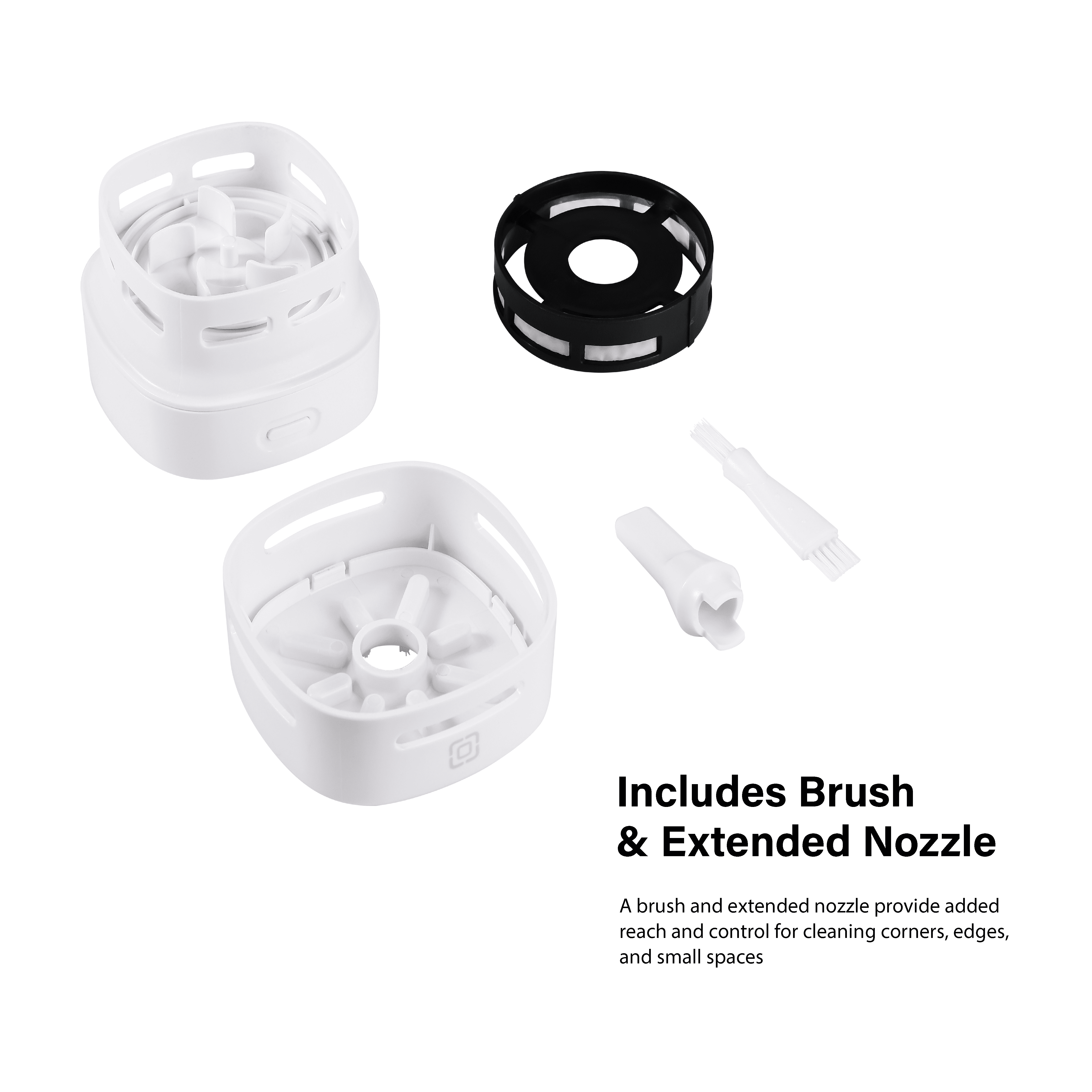 Incipio Cordless Mini USB Desktop Handheld Vacuum Cleaner with High Suction and Quiet Operation