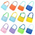 thumbnail image 1 of Beach Mesh Storage Bag Travel Portable Sundries Zipper Small Bag,beach bags and, 1 of 5