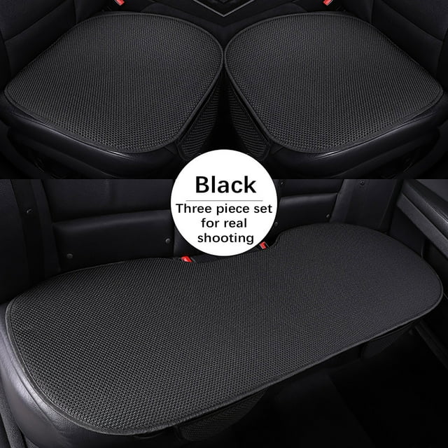 Juego de tres cojines de seda helada para asientos de coche, ideales para el verano. Venta al por mayor de cojines para asientos de coche. Cojín fresco sin respaldo.