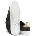 thumbnail image 4 of Guess Beckie Women's Low Top Lace Up Synthetic Sneakers In Black Size 6.5, 4 of 6