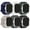 Starlight, Black, White, Navy Blue, Cypress Green, Dark Gray, variant on Xtreme Smart Watch Soft Silicone Band 6 Pack – Small Size, Waterproof, New Buckle Design, 38/40/41 mm, Compatible with Apple Watch Band, Starlight, Pink Sand, Milk Tea, White, Smoke Violet, Black.