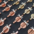thumbnail image 2 of WEUVEB 1Ud Florero De Metal Dorado Para Pared Con Adhesivo Ideal Para Y Eventos, 2 of 8