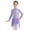 Lavender, variant on iEFiEL Kids Girls Sequins Modern Ice Figure Skating Dress Irregular Hem Lyrical Dance Ballerina Costume Black 14