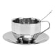 thumbnail image 5 of Juego De Tazas De Café Aisladas De 180ml, Tazas De Té De Doble Pared De Acero Inoxidable 304 Con Cuchara Y Platillo, 5 of 7
