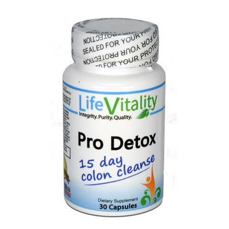 Life Vitality Pro Detox 15 jours COLON, 30 capsules