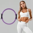 thumbnail image 4 of Unique Bargains Durable Yoga Ring Exercises for Yoga and Home Fitness Purple-38cm, 4 of 4