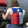 thumbnail image 6 of X2O 4 Buckle Life Vest and Jacket L/XL Texas State Flag, Red and Blue, 6 of 8
