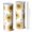 White-4, variant on Sunflower 20 Oz Stainless Steel Skinny Tumbler – Vacuum Insulated Slim Travel Cup with Lid & Stainless Steel Straw, 360° Full Wrap Printed Tumbler for Home, Office & Outdoor Use, Spring