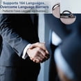 thumbnail image 3 of AI Translation Earphones, 164 Languages  5.4 Real Time Translator Device with 7 Modes, Translator Device Earbuds for Travel Business Learning, 3 of 7