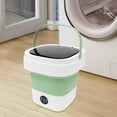 thumbnail image 3 of MIYIOKON 12L Large Capacity Green Washing Machine, Portable Mini Foldable Washing Machine, Freestanding, 3 of 21