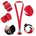 thumbnail image 4 of Spencer Phone Lanyard Universal Crossbody Cell Phone Lanyards with Pads, Adjustable Shoulder Neck Strap Compatible with All Smartphone, iPhone 14 Pro, Sumsang (Red), 4 of 8