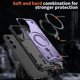 thumbnail image 4 of Funda Magnética para Samsung Galaxy S25 Plus Funda con soporte [Compatible con MagSafe] Protección Militar contra Caídas Funda Duradera de TPU para teléfono PC a prueba de golpes, 4 of 6