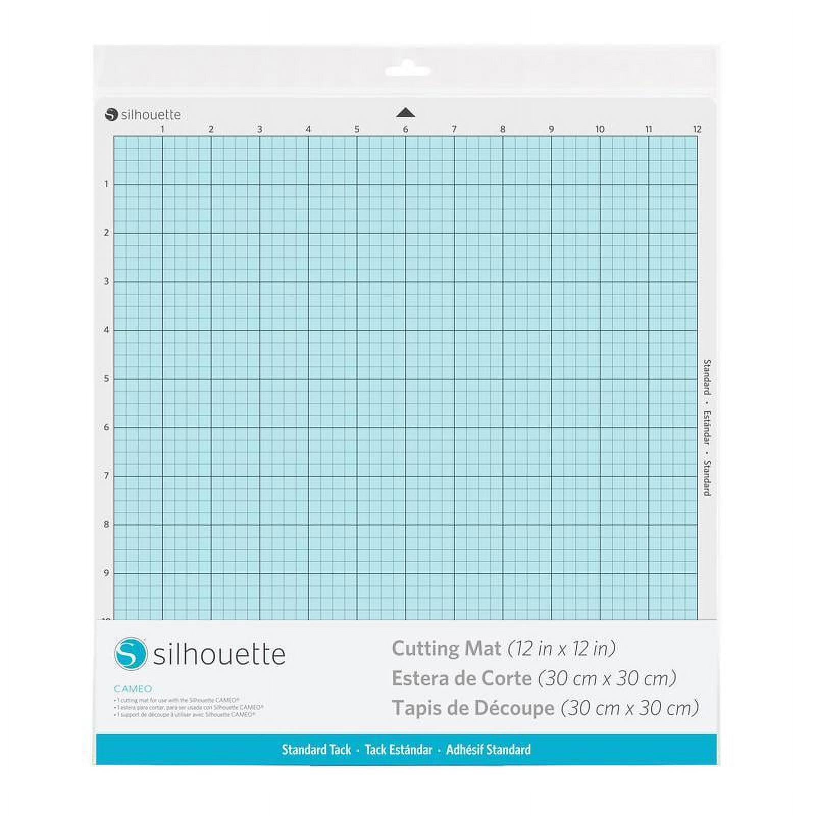 Silhouette Cameo Cutting Mats 3 Pack: Strong Grip, Regular Grip, & Light Grip