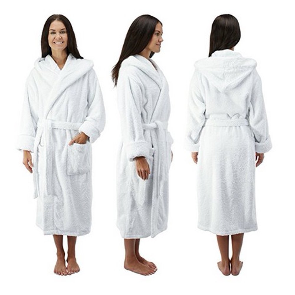 ComfyRobes Comfy Robes Women's Deluxe 20 oz. Turkish Cotton Hooded