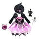 thumbnail image 2 of Disfraz de Halloween para niñas, traje de manga larga, vestido de juego de rol, niña pequeña elegante Con Luz 150cm, 2 of 9