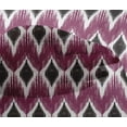 thumbnail image 4 of oneOone Viscose Chiffon Fabric Geometric Ikat Printed Craft Fabric BTY 42 Inch Wide, 4 of 4