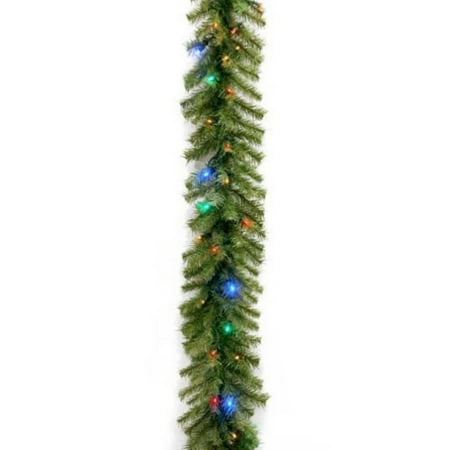 Battery Operated Garland For Christmas National Tree 9' x 10