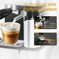 thumbnail image 5 of Espresso Machine for Home Barista - 20 Bar Coffee Maker with Automatic Milk Frother, TouchScreen, ESE POD & Instant Heating, Brews Cappuccino/Latte/Iced Coffee, 5 of 16