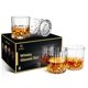 thumbnail image 1 of Juego de 4 vasos para whisky GLASKEY Rock de 330 mL, cristal sin plomo, 1 of 9