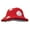Red, variant on Halloween Crochet Fisherman Hat Soft Bucket Hat Handmade Mushroom Hat Women Children Hat Novelty Photoshoots Hat