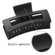 thumbnail image 3 of Hair Claw Clips, 3.46 Matte Hair Clips, Nonslip Hair Jaw Clips, Jumbo Square Strong Hold Claw Clips For Thick Hair, 4 Pcs Hair Styling Accessories, 3 of 5