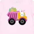 thumbnail image 4 of Inktastic Easter Bunny in Dump Truck Delivering Easter Eggs Boys or Girls Baby T-Shirt, 4 of 5