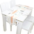 thumbnail image 5 of EREHome Spoon Tile Table Runner Table Top Decoration Home Decor 13x70 inches, 5 of 5