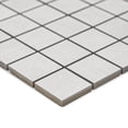 thumbnail image 4 of The Tile Life Studio 4 in x 4 in Blanco Matte Porcelain Mosaic Tile Sample 1 Piece, 4 of 6