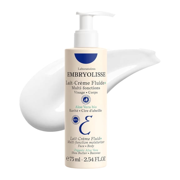 Embryolisse Lait-Crème Fluid Face and Body Moisturizer, 2.54 fl oz