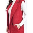thumbnail image 4 of Chaleco estilo teddy Roman Fashion /Juvenil, 124 (Rojo) rojo XG, 4 of 5