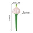 thumbnail image 3 of Ovzne Pinch Eye Decompression Pen Simulation Garlic Shape Pinch And Decompression Pen Student Ballpoint Pen On Clearance, 3 of 8