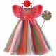thumbnail image 2 of Vestido de tutú de hada del bosque de otoño para niñas, vestidos de fiesta de cumpleaños, vestido de baile, disfraz de princesa de hada del bosque para niñas con alas de mariposa, 2 of 5