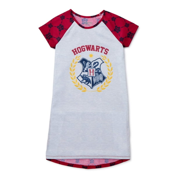 Harry Potter Harry Potter Girls 412 Hogwarts Pajama Nightgown