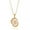 B, variant on 26 Letters 18K Gold Plated Chain Charm Necklace Pendant Women Men Jewelry Gift-H