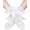 White, variant on Women Lace Gloves Tea Party Wedding Gloves Bow Short Evening Party Elegant Accessories for Funeral 1920s