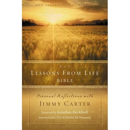 Lessons from Life Bible-NIV : Personal Reflections with Jimmy