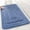 Blue, variant on Specollect Clearance 1Pcs Memory Foam Bathroom Rugs, Ultra Soft & Non-Slip Bath Mat, Water Absorbent and Machine Washable Bath Carpet Rug for Shower Bathroom Floor Rugs