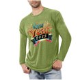 thumbnail image 1 of Blusas y camisas de manga larga con cuello redondo para hombre, ropa deportiva para el hogar, pijamas, camisetas de color liso, blusa deportiva para hombre, poliéster, 1 of 5