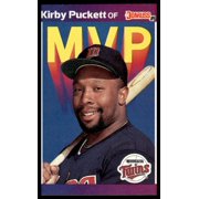 1988 Donruss MVP Kirby Puckett #BC-1 Minnesota Twins Baseball Card Very Good