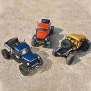 RocHobby Atlas 1/10 RC Crawler, 4WD 2.4Ghz RC Rock Truck Off Road, Hobby RC Car Indoor&Outdoor 2 in 1, RC Vehicles for Adults Need to Complete with Battery, Orange