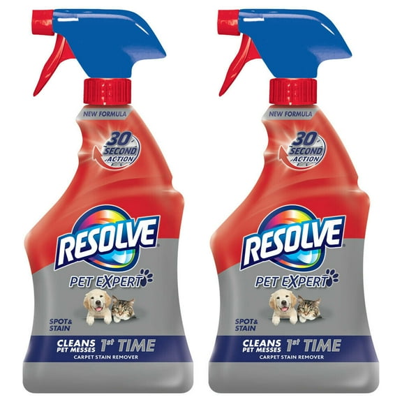 Resolve Pet Stain & Odor Carpet Cleaner, 22 oz (Pack of 2)