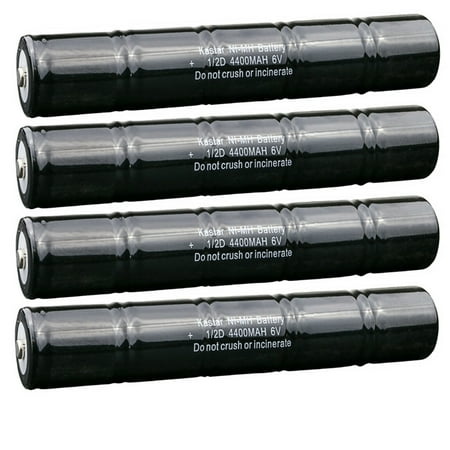 Kastar 4-Pack Ni-MH 4400mAh Battery Replacement for Streamlight 9032  Streamlight SL20  Streamlight SL20S  Streamlight SL20X  SL20X W/AC  SL20X W/DC  SL20XP LED W Steamlight SL-20XP-LED price history on PriceWatchPro