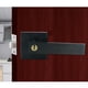 thumbnail image 5 of 3X Cerradura de la Manija de la Puerta Baño Cerradura Esférica de Tres Barras-Negro, 5 of 10