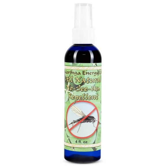 Natural Insect Repellent by Moringa Energy Life Natural Bug Spray for Mosquitos, Noseeum, Flies 4 oz